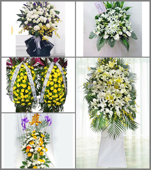 北京房山区阎村镇消防厂社区白事花篮预定